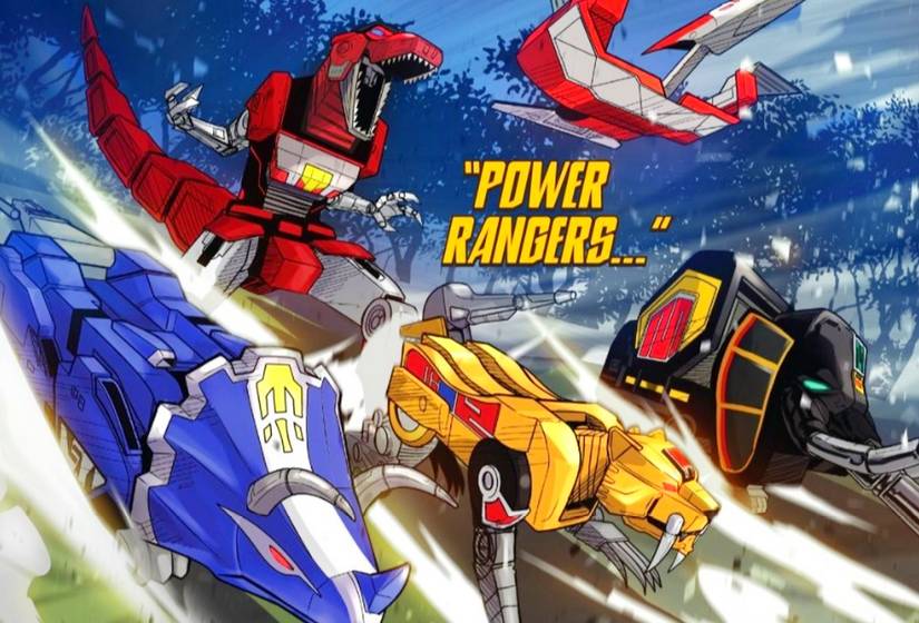 Power Rangers Merge Machine Power Rangers' New Dinosaur Forms Merge the Team with Their 90s Zords