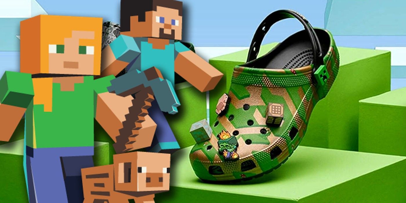 minecraft-crocs-1 Marvel's Official Spider-Man Crocs Are Available Now, And They're An Instant Must-Buy