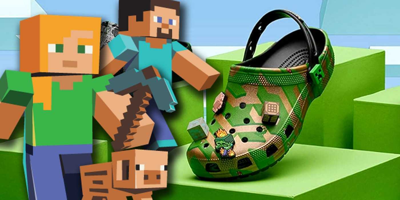 minecraft-crocs-1 Marvel's Official Spider-Man Crocs Are Available Now, And They're An Instant Must-Buy