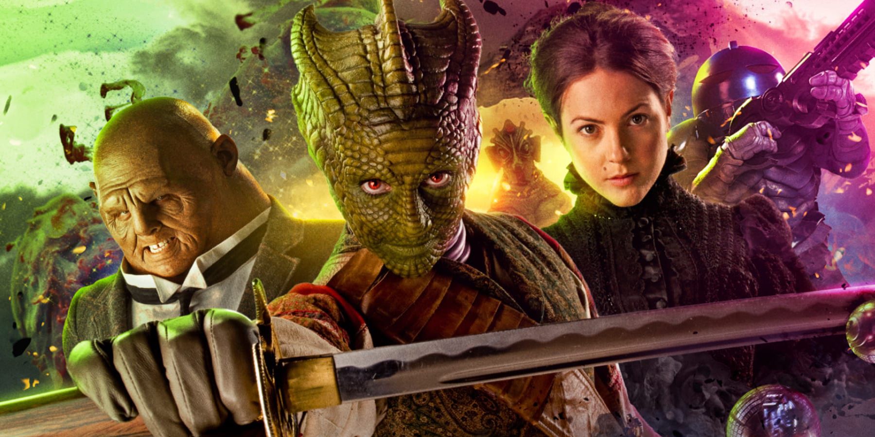 Strax, Vastra and Jenny, Doctor Who's Paternoster Gang in Doctor Who