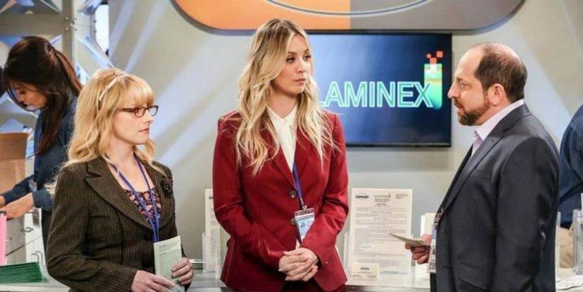 Penny e Bernadette em uma conferência de vendas em TBBT