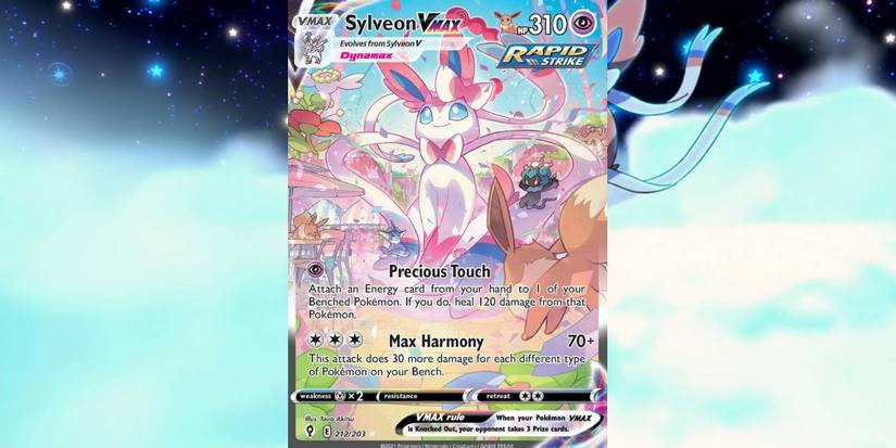 vmax pokemon cards rare Pokemon Darkness Ablaze Eternatus VMAX #192