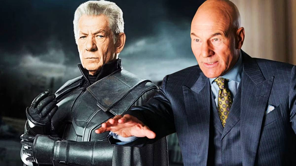 Professor X and Magneto from the Fox X-Men movies
