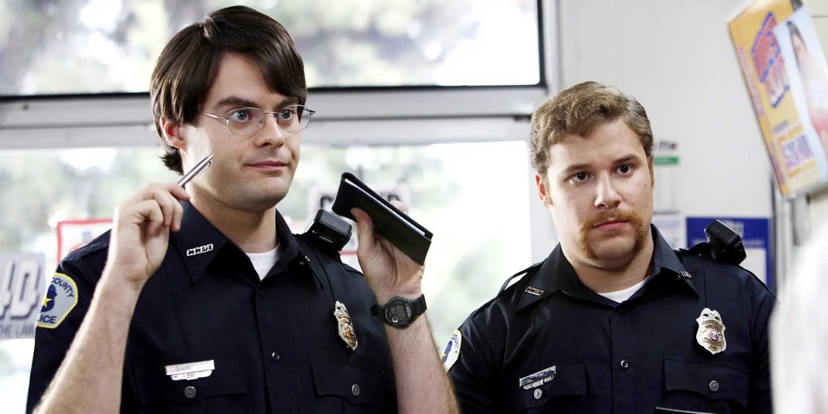 Seth Rogen e Bill Hader em Superbad