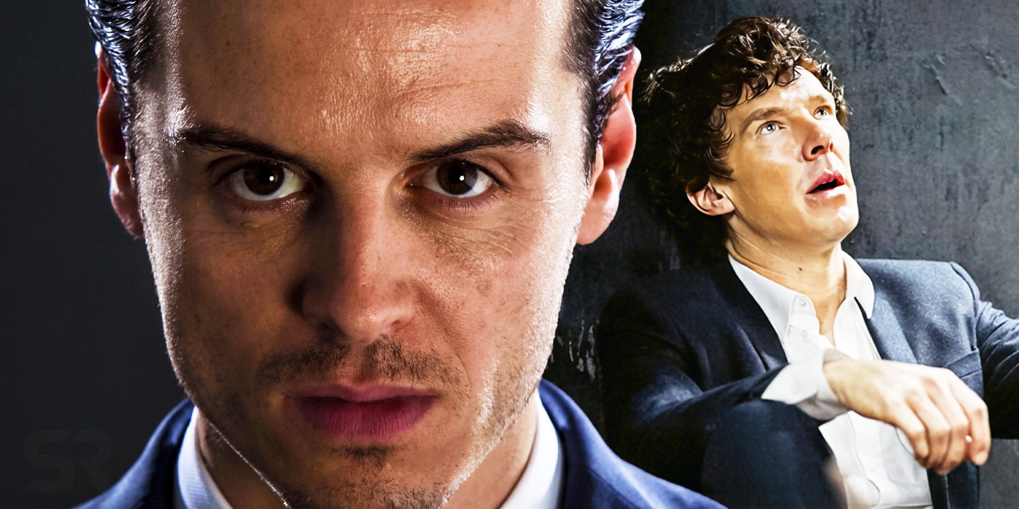 Sherlock (TV Series 2010–2017) - Andrew Scott as Jim Moriarty, Professor  Moriarty - IMDb, image size:2000x1000