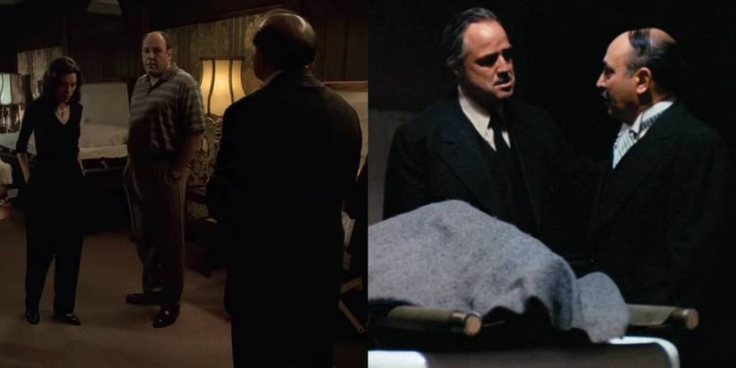 Every The Sopranos Scene That Copies The Godfather Movies