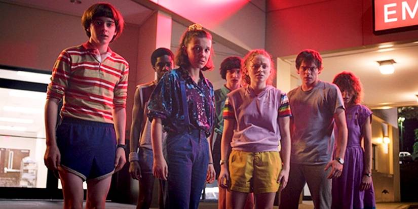 Elenco de Stranger Things na terceira temporada.