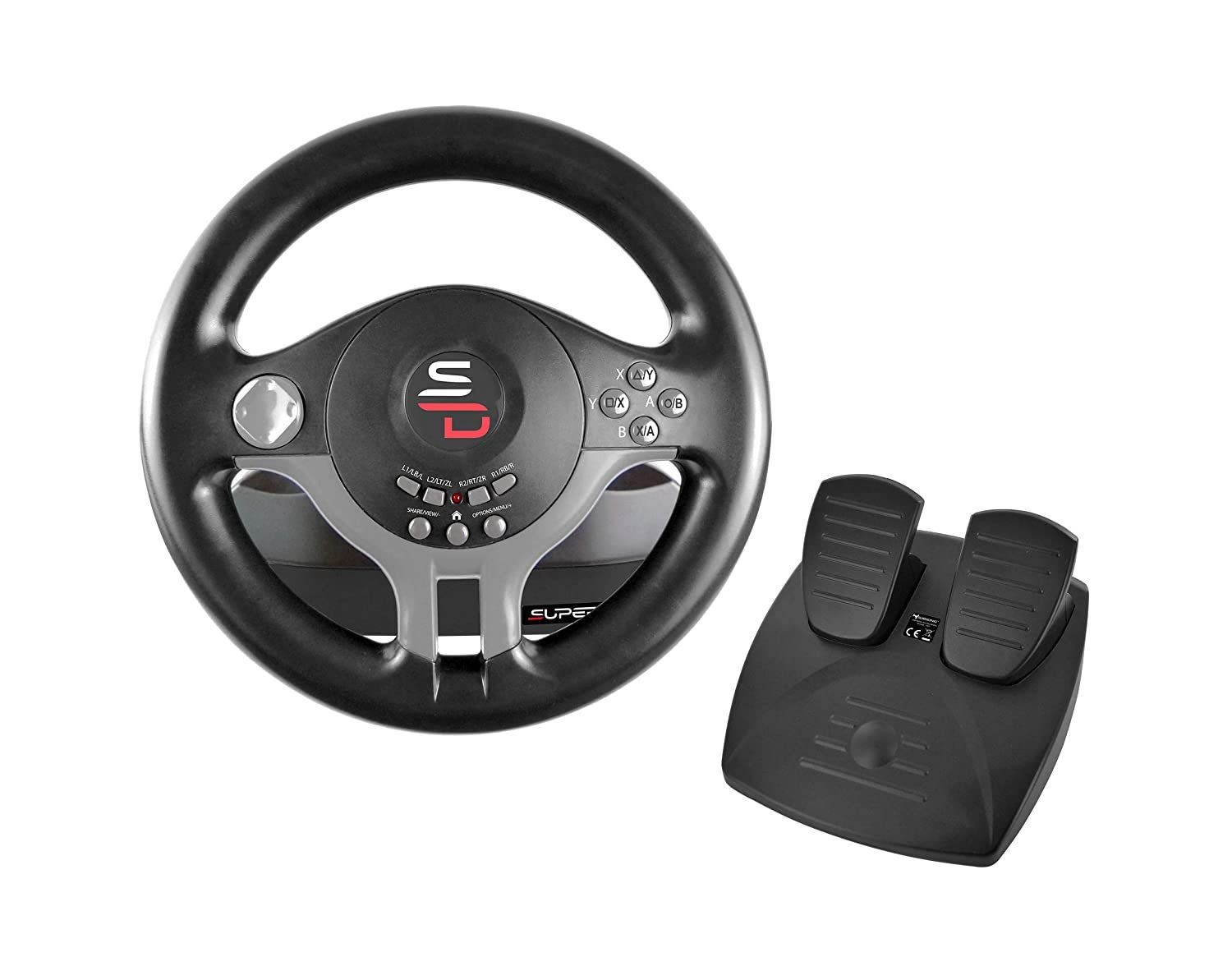 logitech G G923 Racing Wheel+Pedals (PS4, PC) Volante per videogiochi