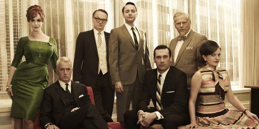 The cast of Mad Men