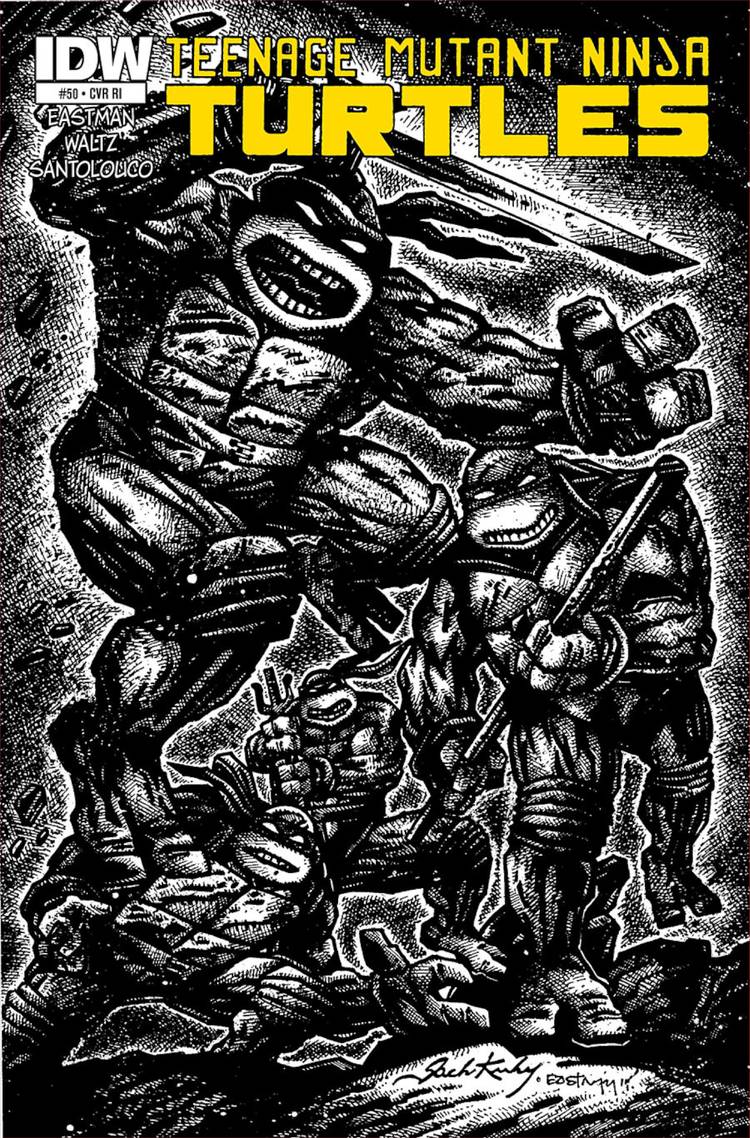 Jack Kirby's TMNT Art Is the Ultimate Pop Culture Treasure