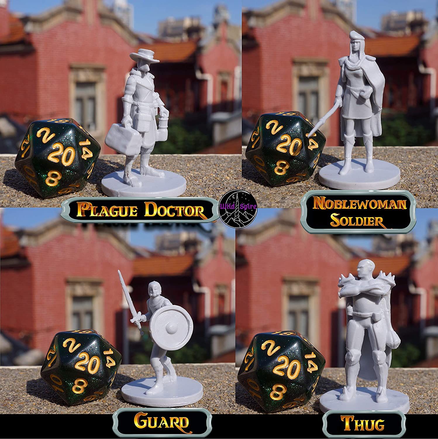 Wildspire 24 Miniatures Town Enemies 3