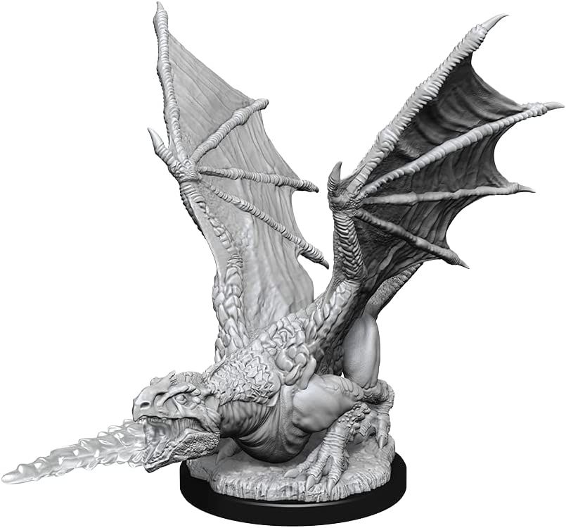 WizKids D&amp;D Nolzur&rsquo;s Marvelous Miniatures White Dragon Wyrmling 1