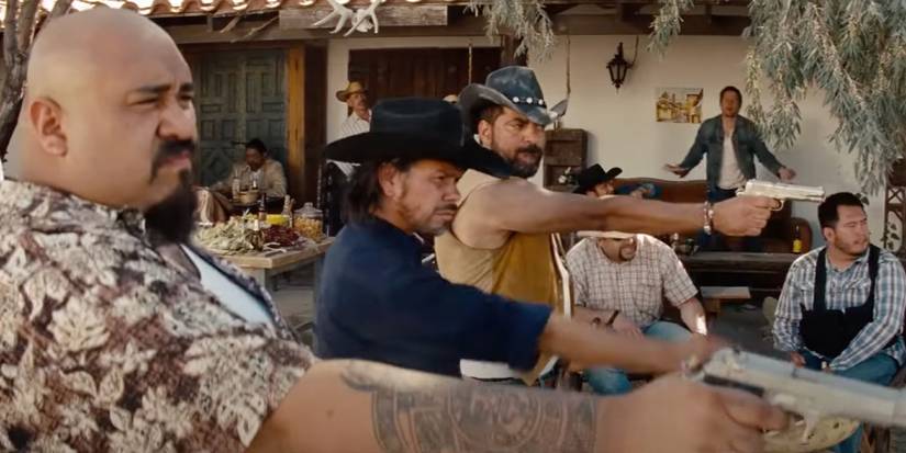 Is 2 Guns Chicken Scene Actually Real