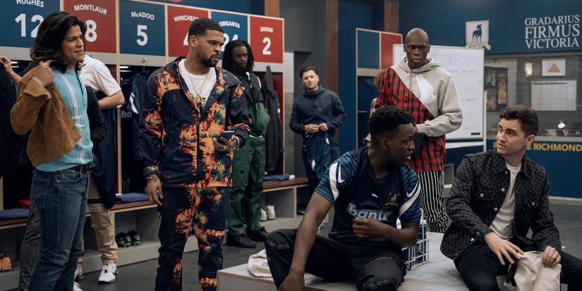 AFC Richmond в раздевалке, 3 сезон "Тед Лассо"