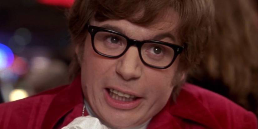 Austin Powers looks on in International Man of Mystery