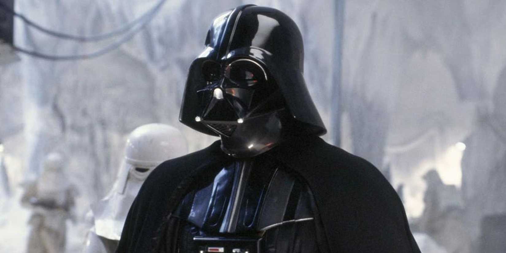 Darth Vader at the H๏τh base in The Empire Strikes Back