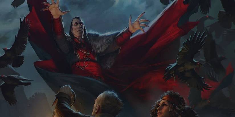 DnD’s Beloved Ravenloft Setting Provided The Worst DnD Video Game - An image from the 5e DnD Ravenloft campaign setting book
