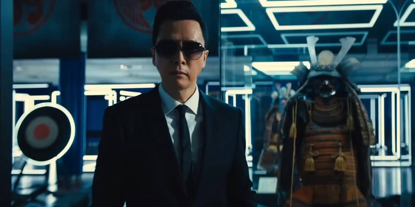 Donnie Yen as Caine in John Wick Chapter 4