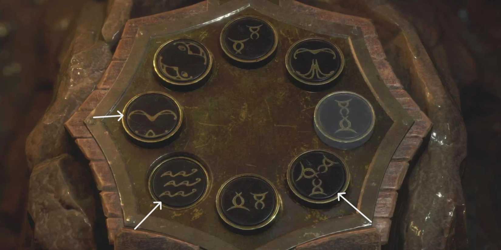 The second lake door puzzle solution in Resident Evil 4 Remake