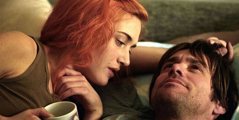 Kate Winslet and Jim Carrey in Eternal Sunshine Of The Spotless Mind