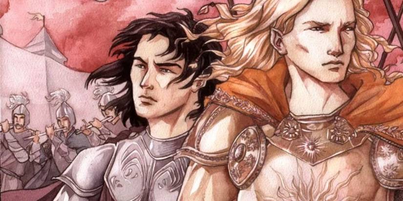 Glorifindel and Ecthelion preparing for battle by Jenny Dolfen
