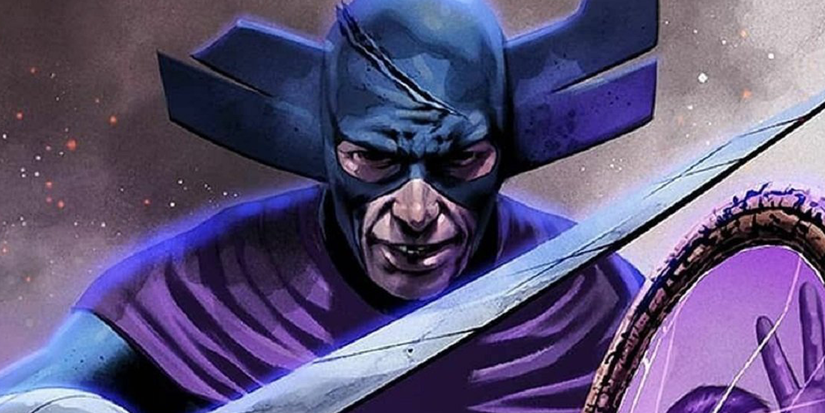 A wounded Grim Reaper wields his scythe in realistic Marvel art