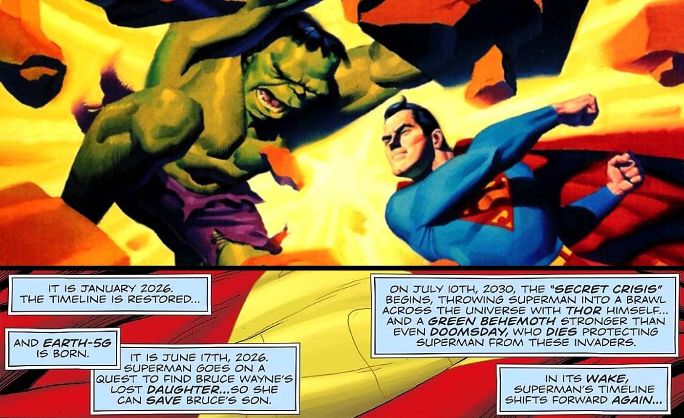 Even DC Admits Hulk Is Strong Enough to Kill Superman