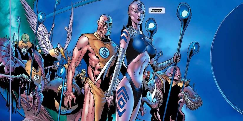 Indigo Tribe Power Ring DC Comics