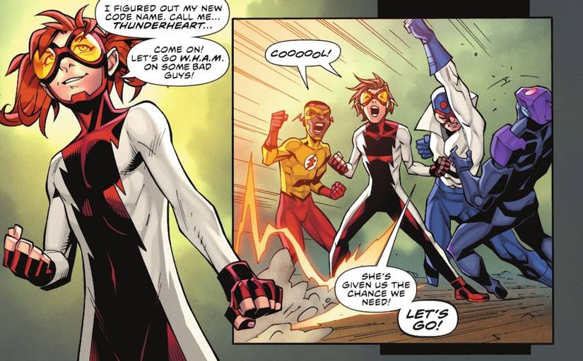 Speedster Names Flash’s Daughter Finally Got The Perfect New Speedster Name