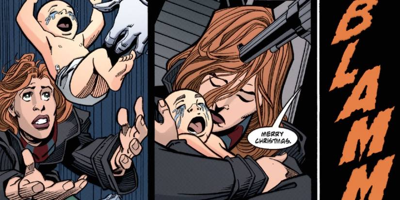 Joker kills Sarah Essen DC comics