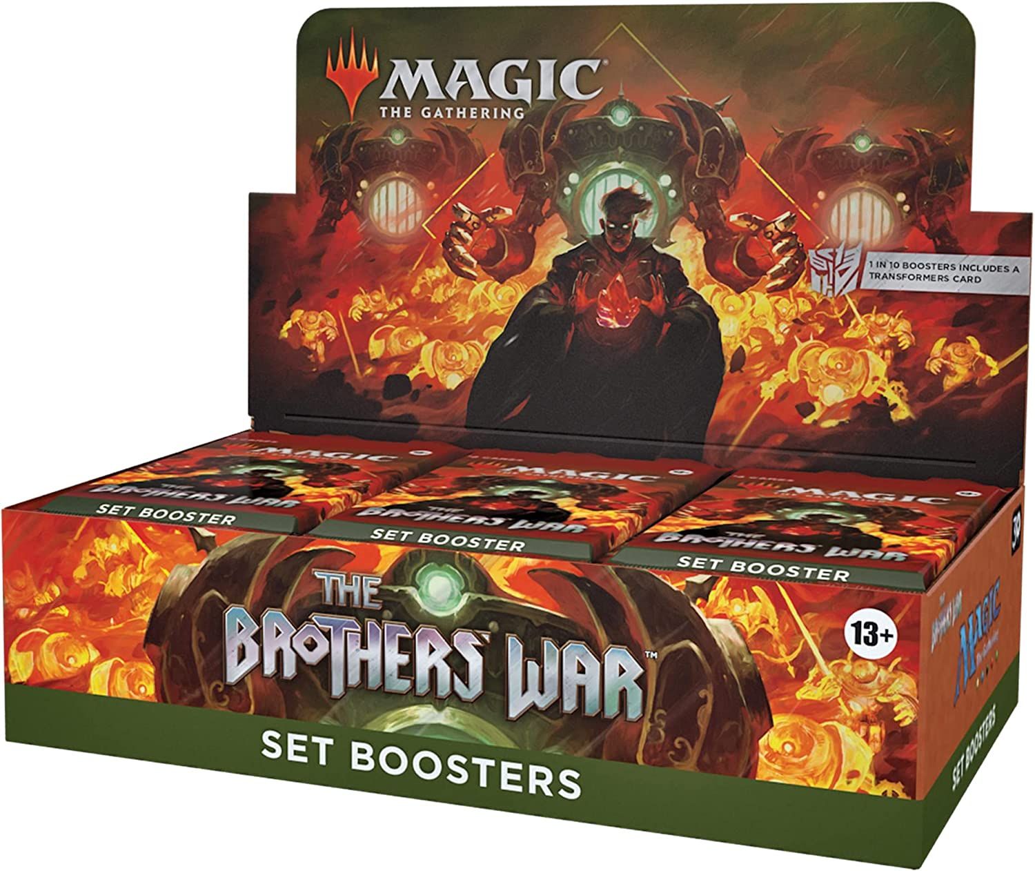 Magic The Gathering Juego de guerra de los hermanos Booster Box 1