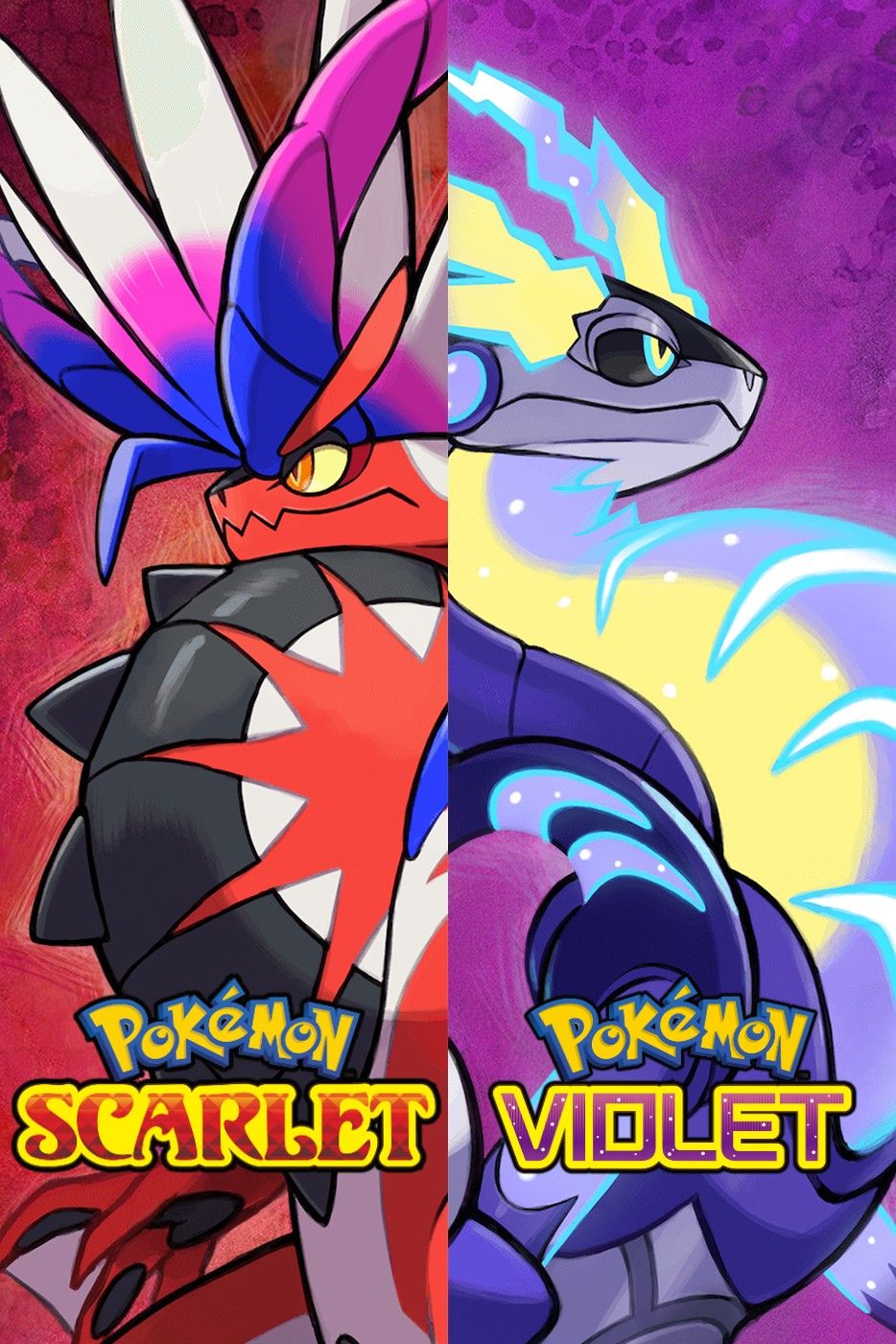 Pokemon Scarlet/Violet: The Starters Poster *Shiny by Catty