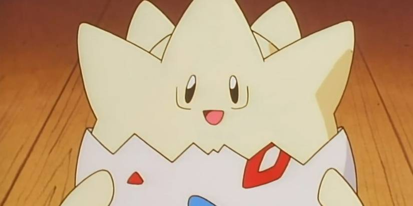 פוקימון Togepi מקרוב באנימה.