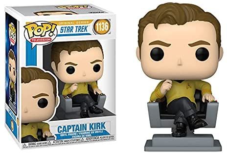 POP Star Trek The Original Series - Captain Kirk in Chair Funko Vinyl Figure 3