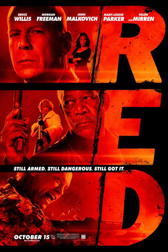 Red poster art