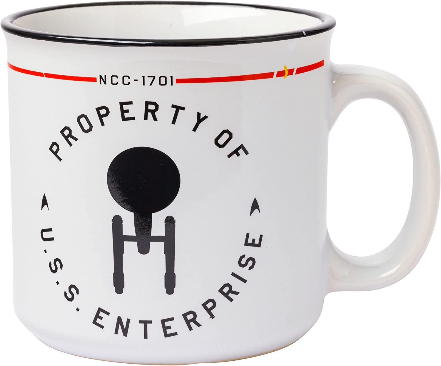 Silver Buffalo Star Trek Mug es uno de los mejores accesorios de Star Trek