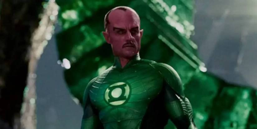 Sinestro played by Mark strong in Green Lantern on Oa 