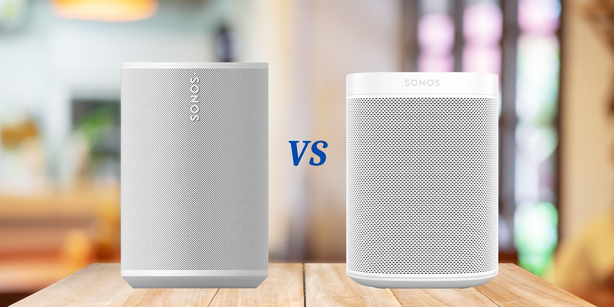 Sonos play 1 shops v sonos one