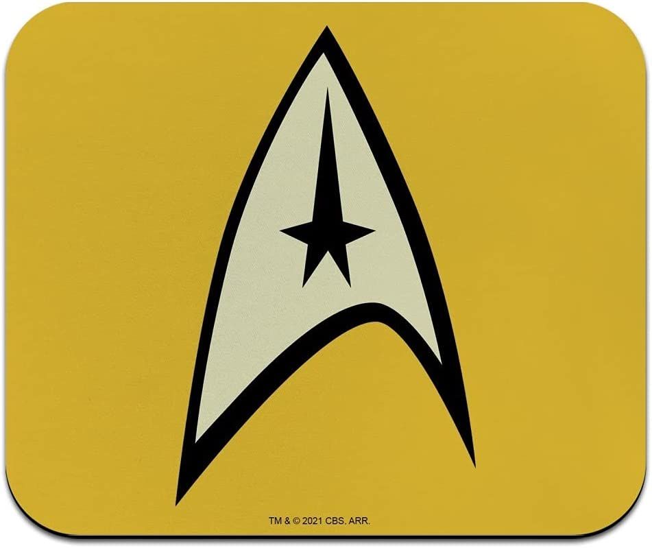 Star Trek Command Shield Mouse Pad es uno de los mejores accesorios para los fanáticos de Star Trek