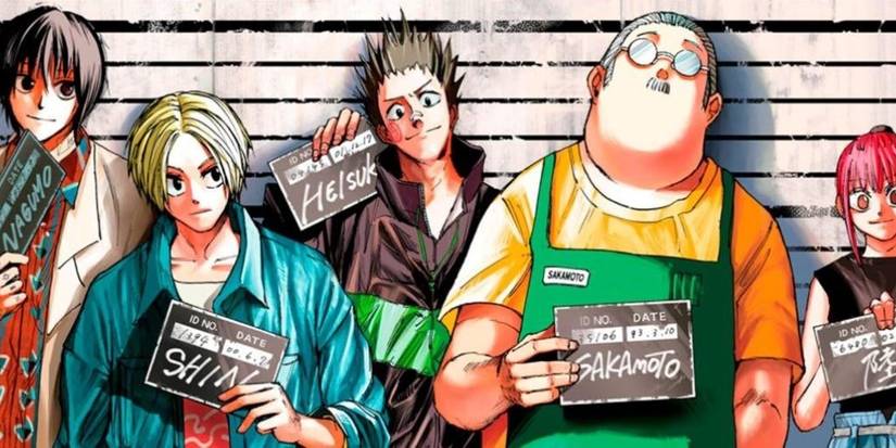 The main cast of Sakamoto Days