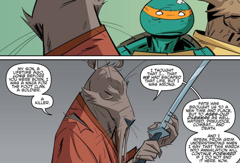 Splinter Angry TMNT: Splinter's Origin Proves He's Actually a Villain (& He Agrees)