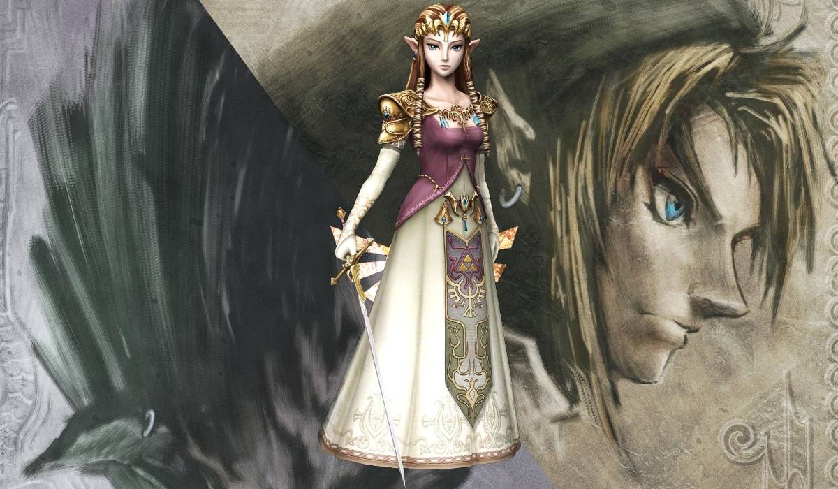 open lace back dress The Legend of Zelda Cosplay Twilight Princess Costume Princess Zelda D –  Mermaidcosplay main image 0