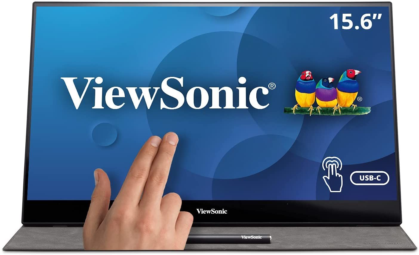Monitor portátil ViewSonic de 15,6 pulgadas y 1080p (TD1655) 1