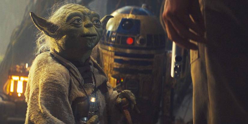yoda and r2d2 in the empire strikes back