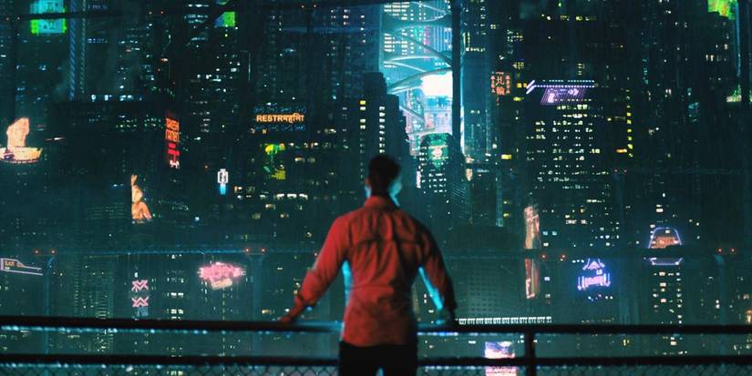 Corborn Shell Blade Runner Meets Ghost In The Shell In Netflix's 2-Part Cyberpunk Series