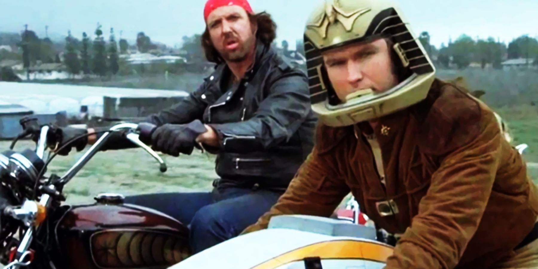 Viper bikers in Battlestar Galactica: 1980