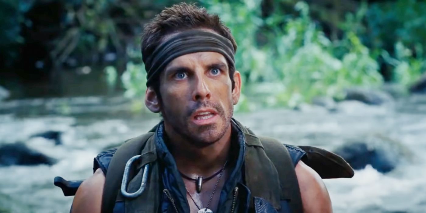 Ben Stiller looking confused in Tropic Thunder 