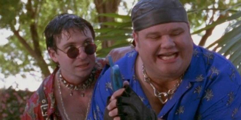 Still image of Bulk and Skull in the Power Rangers' Forever Red crossover