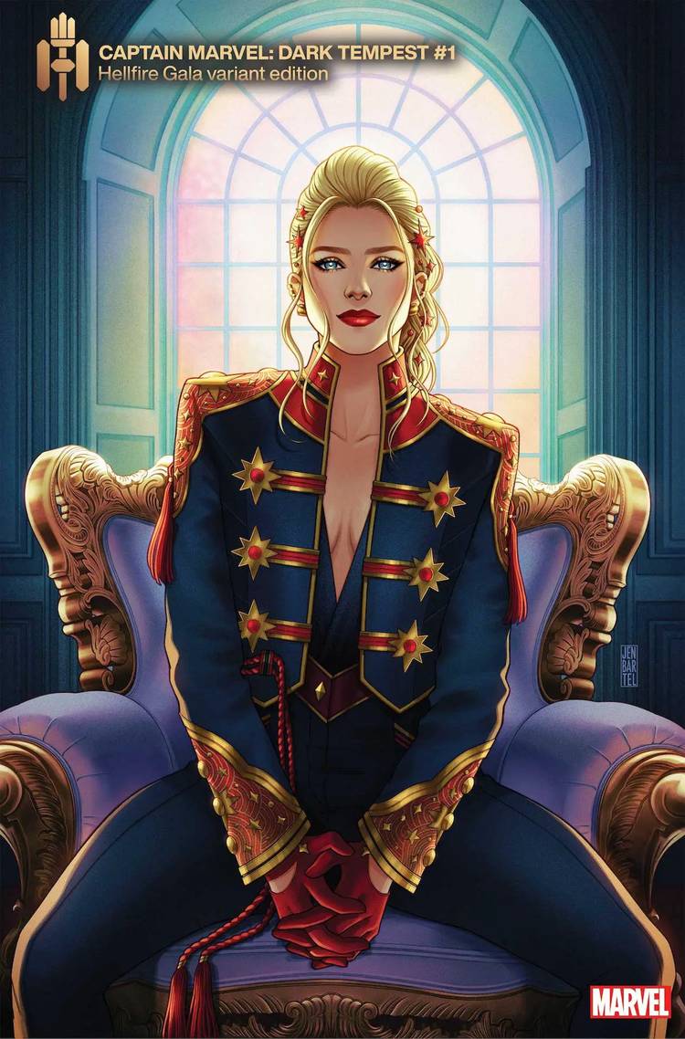 Captain Marvel's New Costume Honors Her Status as Avengers Leader