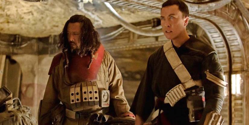 Chirrut and Baze in Rogue One.